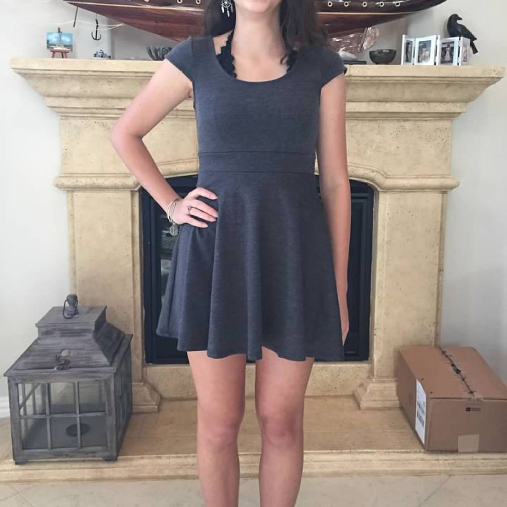 Cute Grey Dress